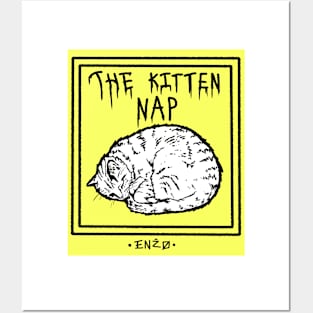 THE KITTEN NAP Posters and Art